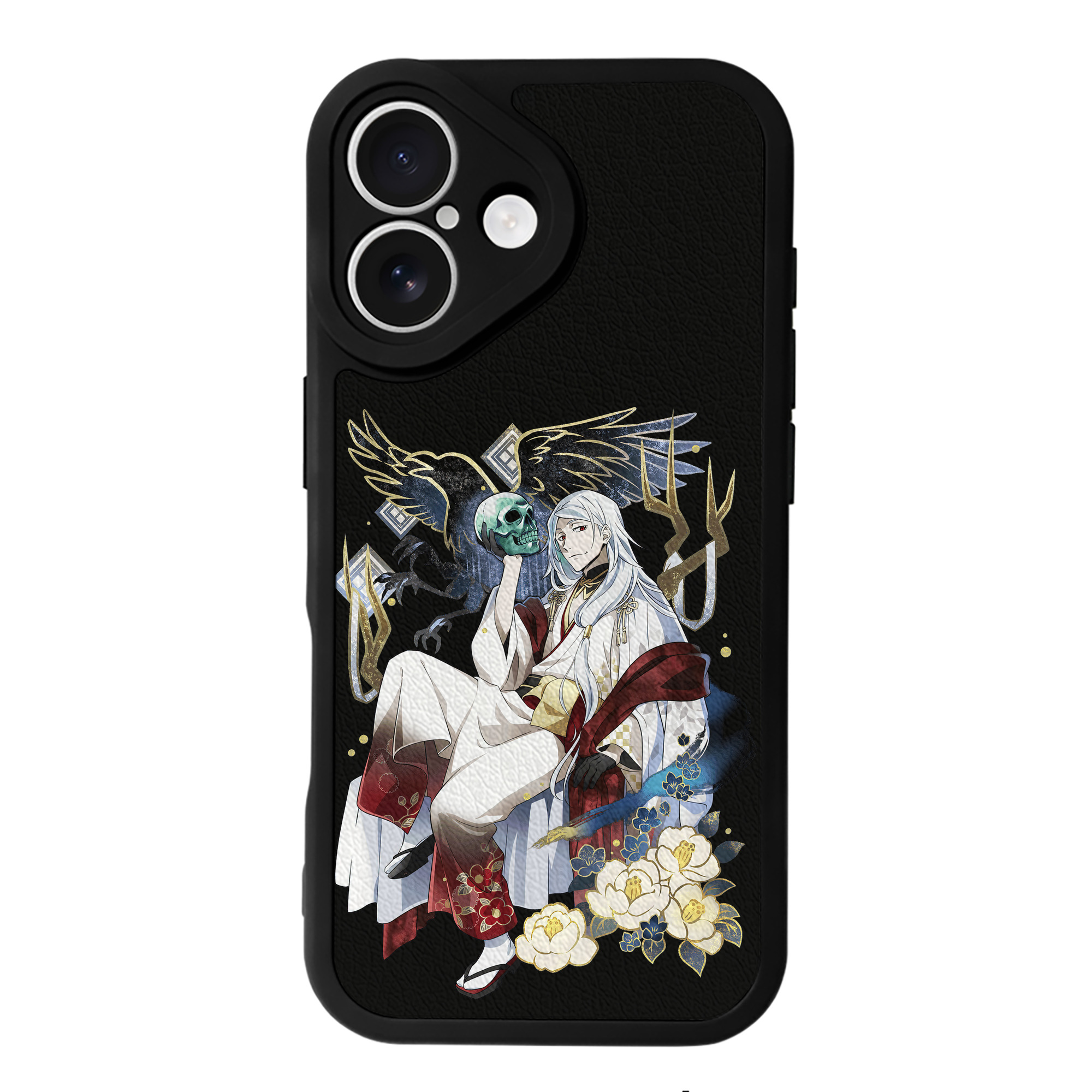 （画像用） 文豪ストレイドッグス Bungo Stray Dogs 【iPhone 16シリーズ対応】シリコンスマホケース（レザー調） 材質：シリコン